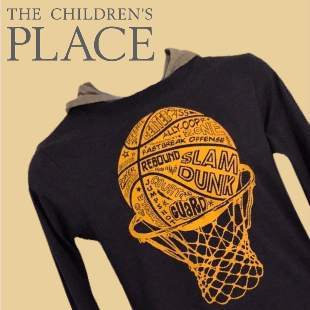 Cool Long Sleeve Hooded Graphic Shirt